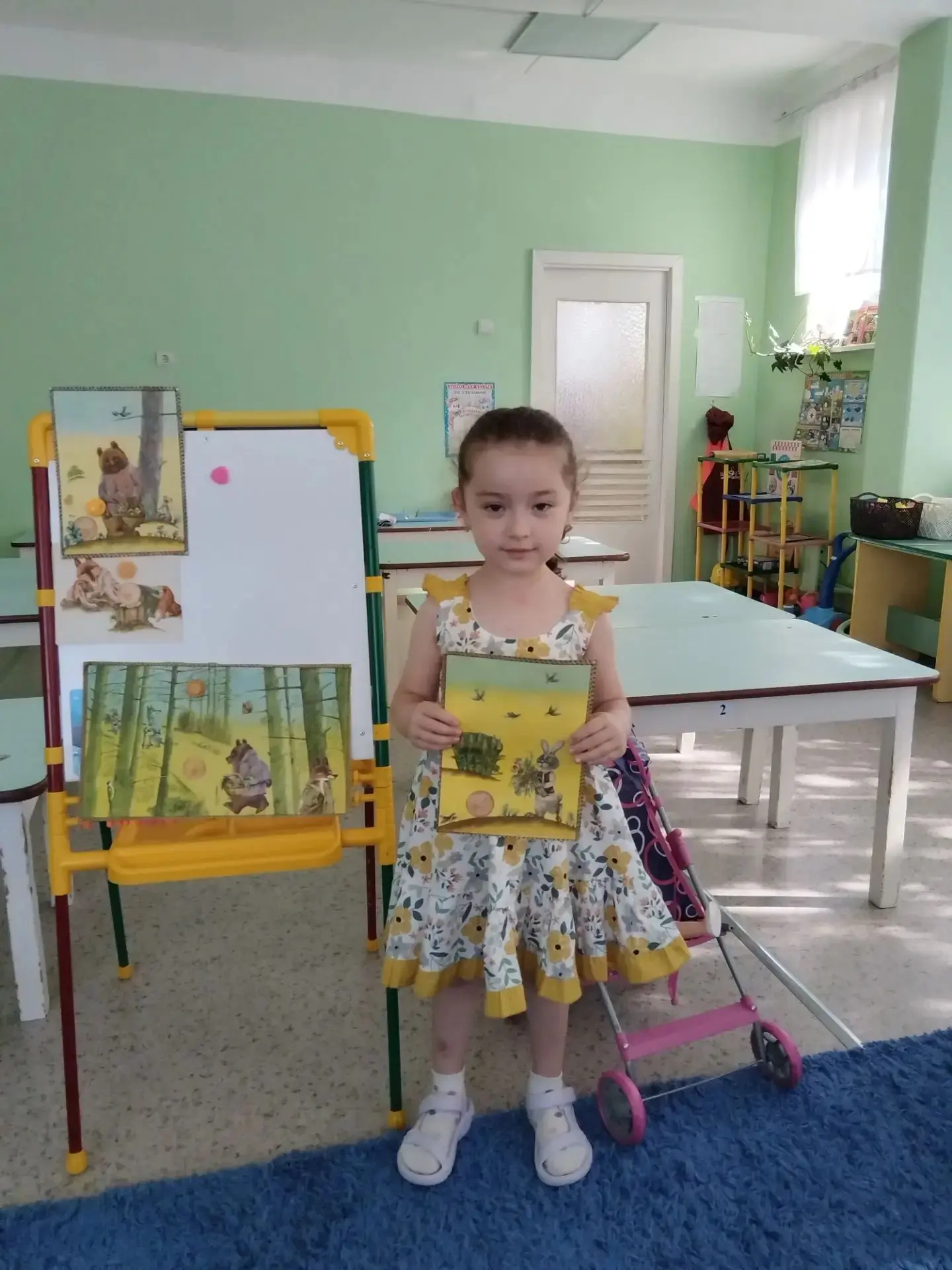 Рассказывание сказок по картинкам с детьми от 3 до 5 лет. 👸 🐉 🧚 
Цель: закреплять умения последов