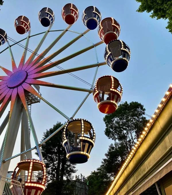 🎡 Бесплатные поездки на «Колесе обозрения» в парке Ривьера