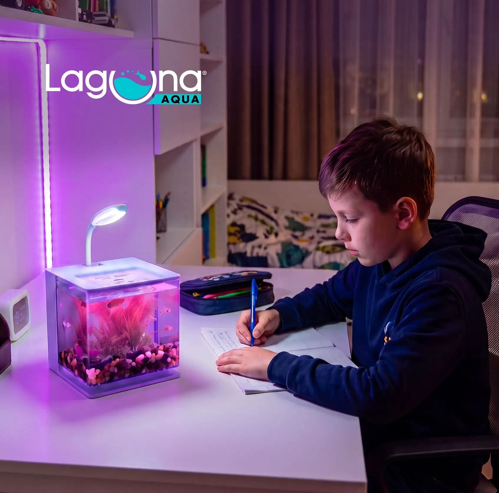 Идея полезного подарка к 1 сентября: нано-аквариум "Детские развлечения" KIDS’ FUN 🐠