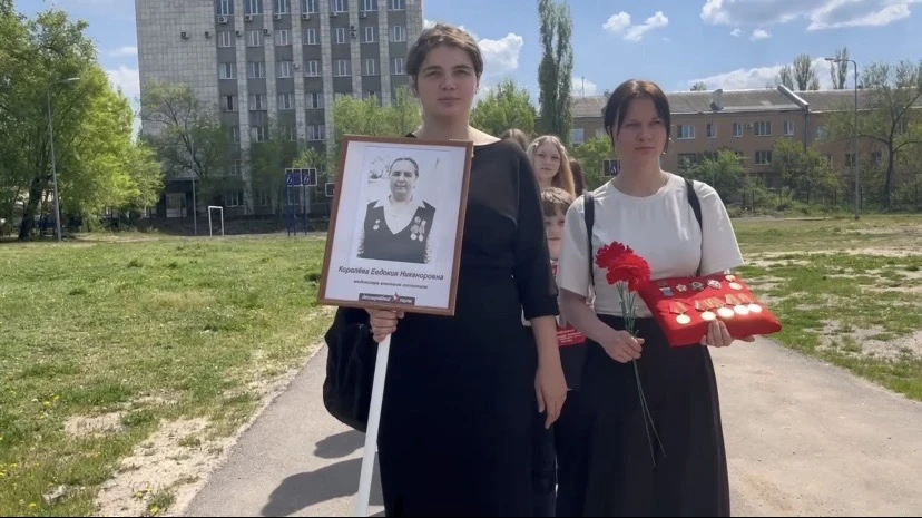 🎗️ Бессмертный полк нашей школы