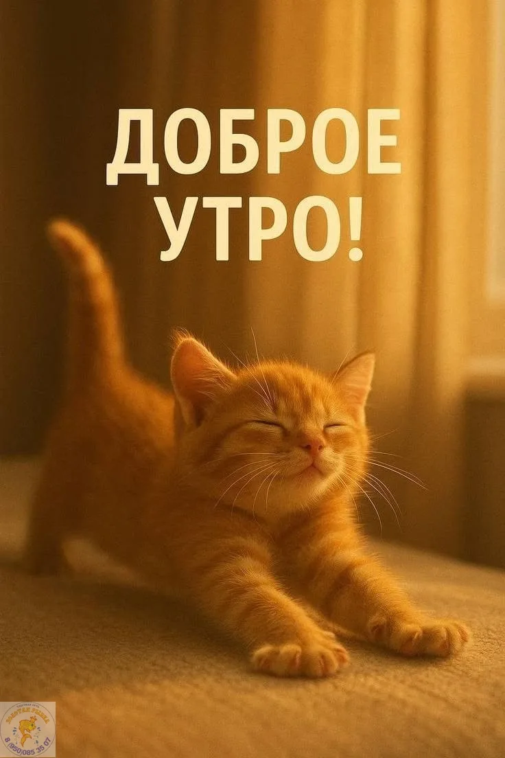 ✨ Просыпаемся, улыбаемся — и вперёд, покорять этот день! Пусть всё получается, а рядом ...