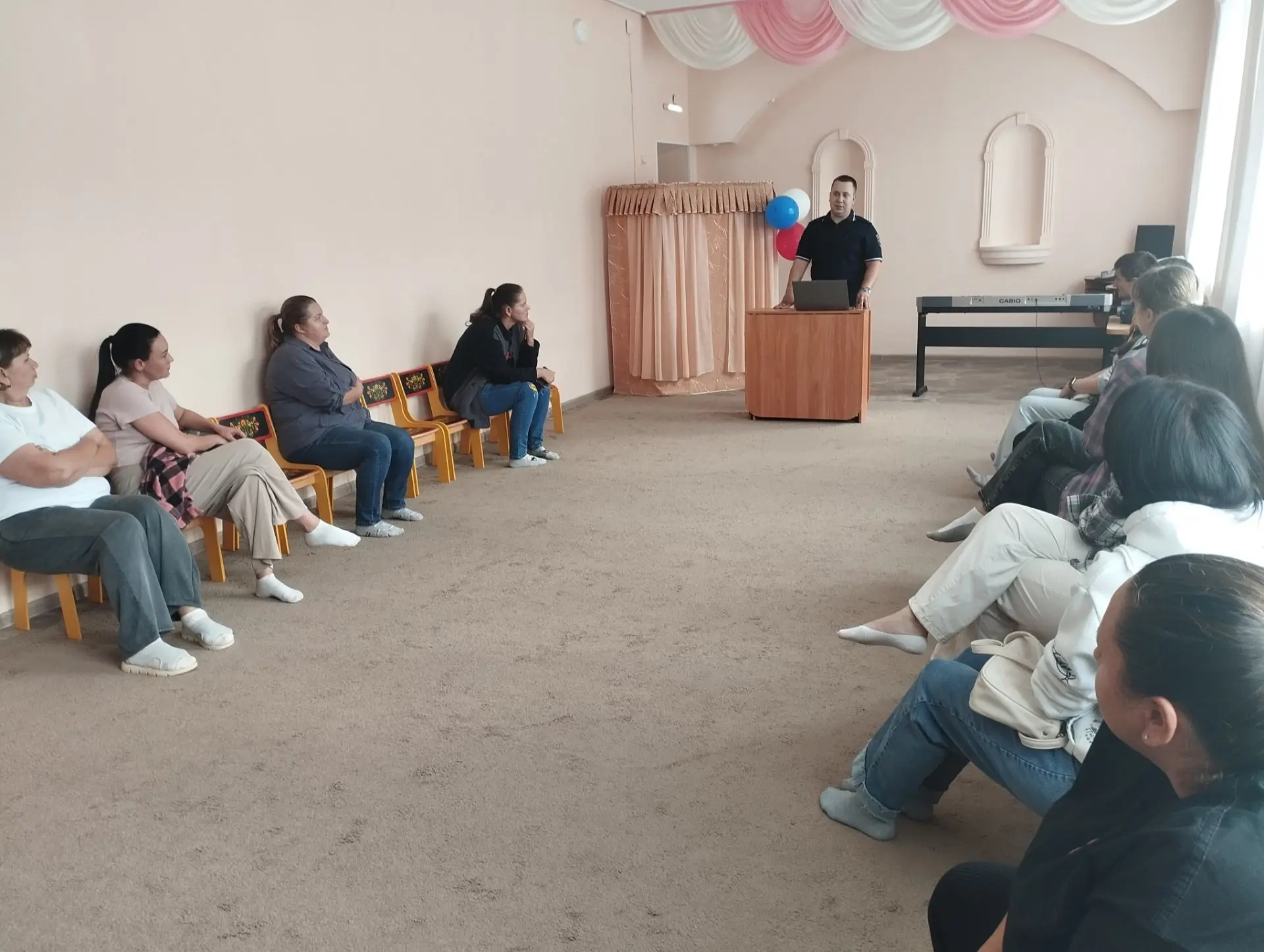 27 августа в подготовительной группе прошло родительское собрание с включением вопроса ...