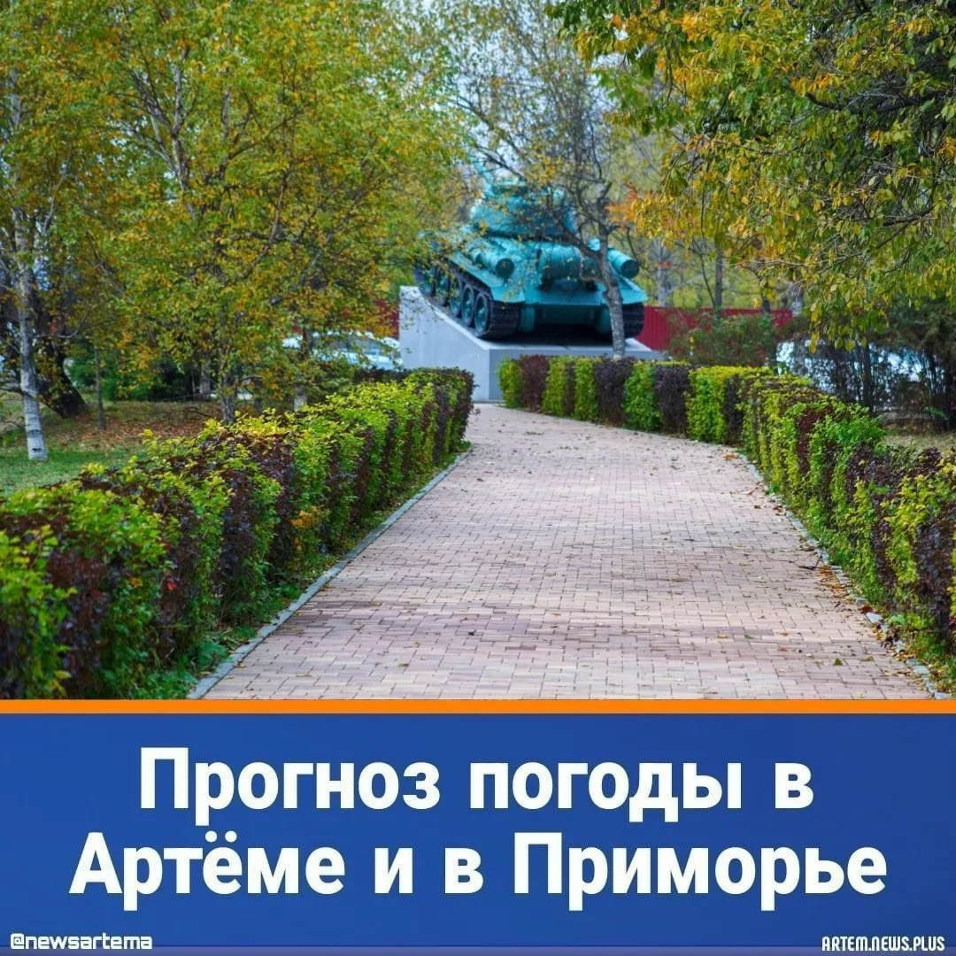 ⭐️ Сегодня, 13 сентября, погоду в Приморском крае днём будут определять фронтальные раз...