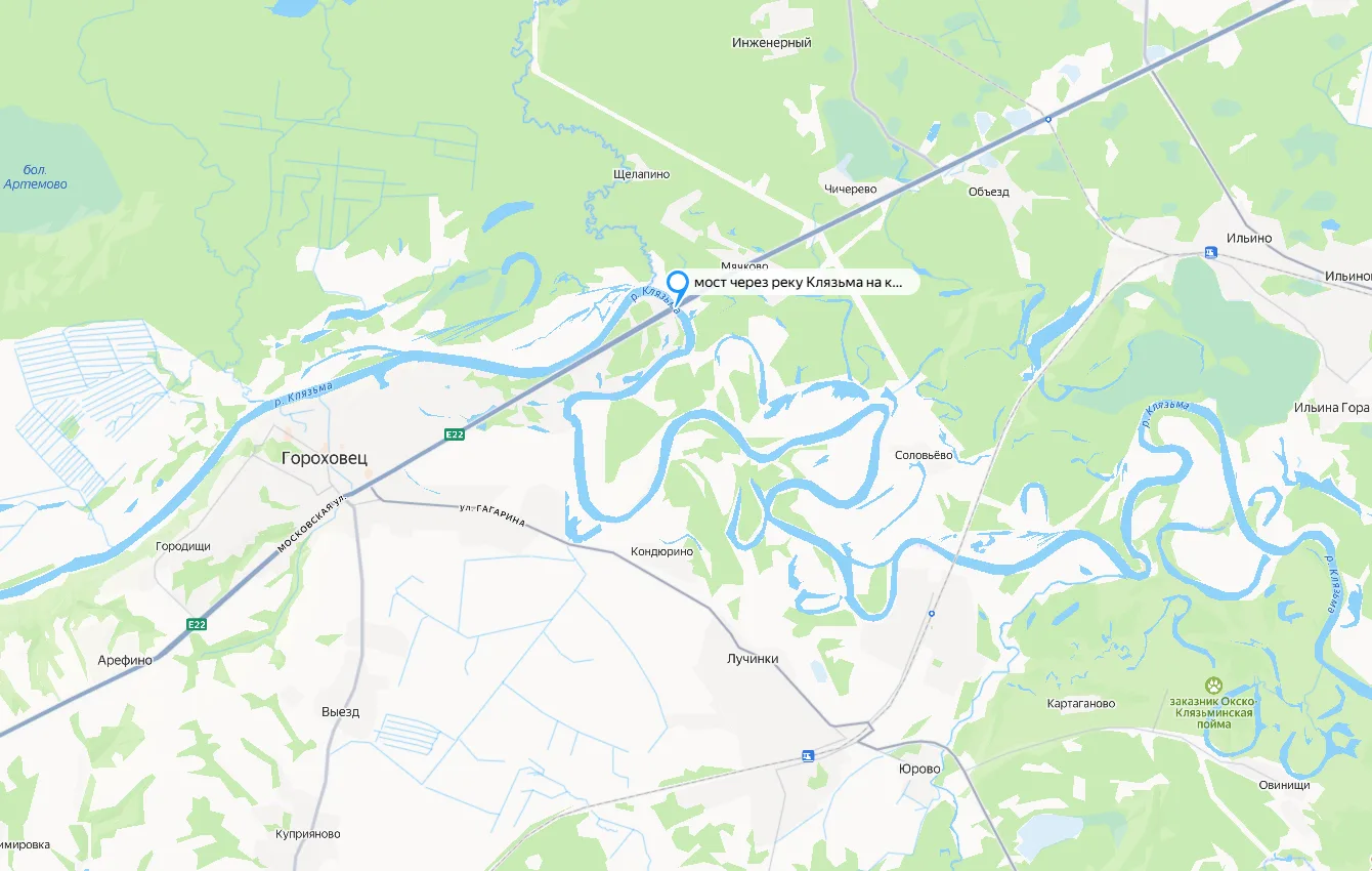 Проезд по мосту через Клязьму на М-7 в Нижегородской области ограничен до ноября.