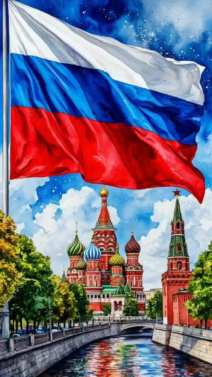 🇷🇺С Днём Государственного флага Российской Федерации! Пусть триколор гордо развеваетс...