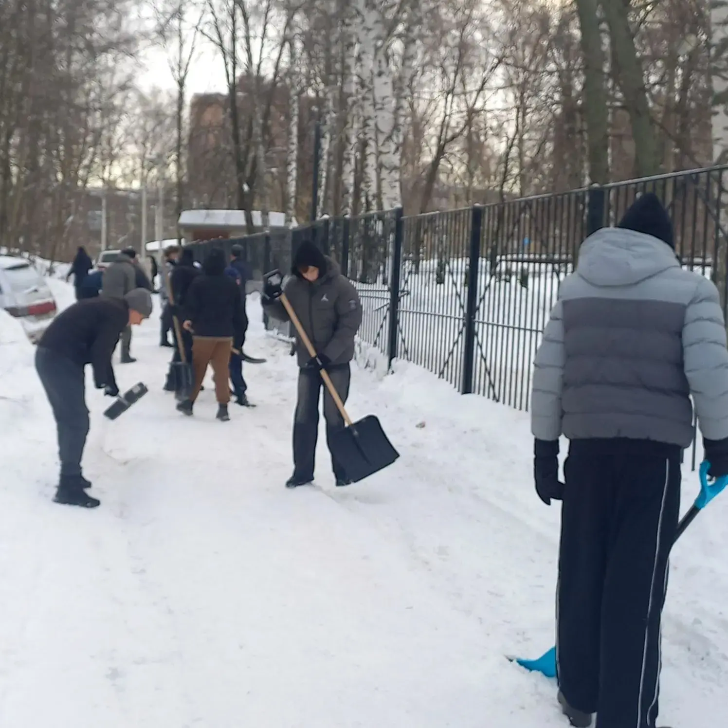 ▌ Общегородской субботник прошёл успешно  ❄Сегодня наши ученики  вместе с родителями и педагогами пр