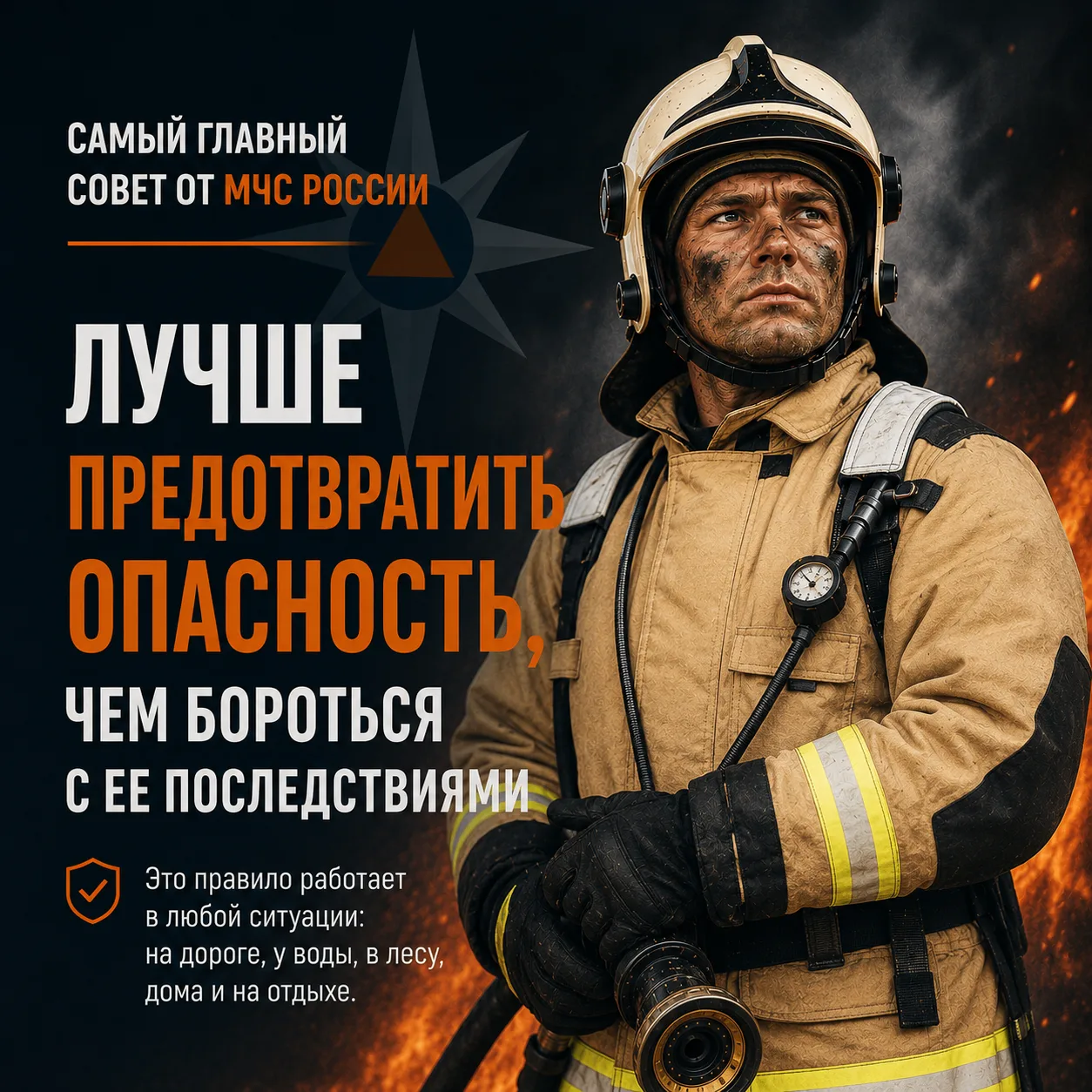 🚒Главный совет от спасателей