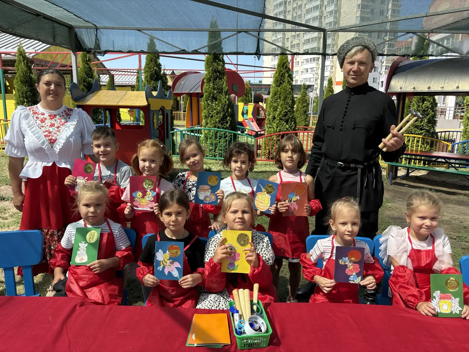 «В нашем саду прошёл Медовый Спас»!