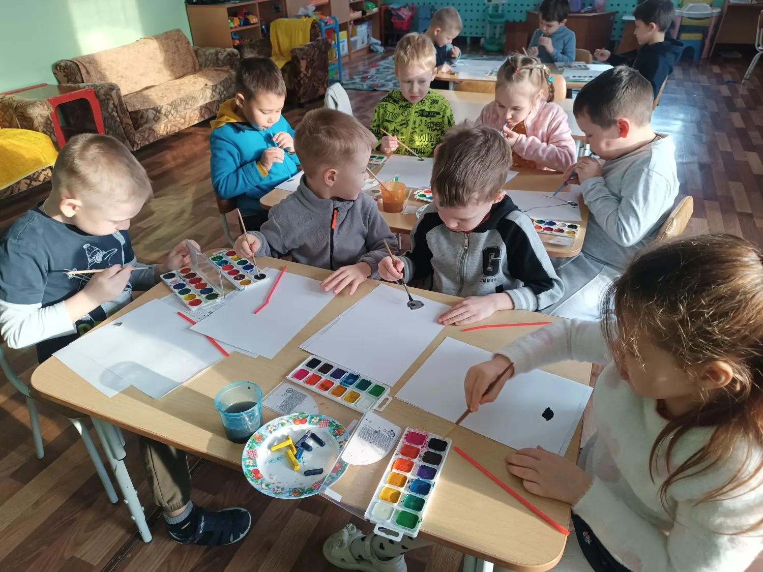 В подготовительной группе "Почемучка" прошла творческая мастерская, посвящённая знакомс...