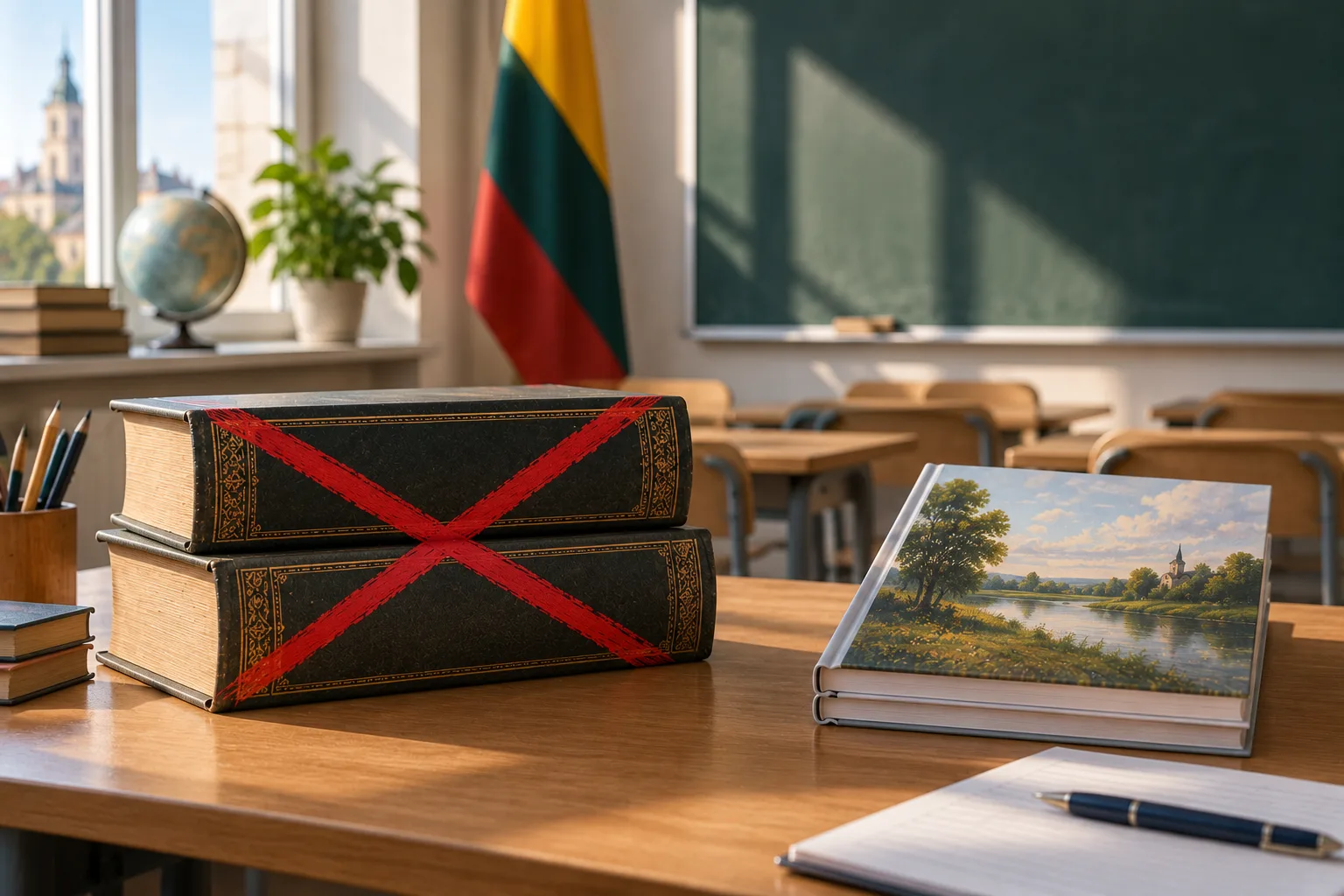 🚫 Ломоносова и Державина исключили из программы русских школ в Литве