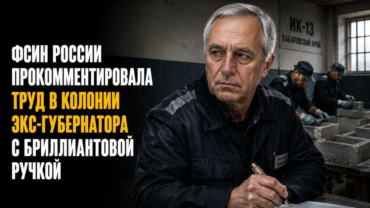 ФСИН ОПРОВЕРГЛА РАБОТУ ХОРОШАВИНА БЕТОНЩИКОМ