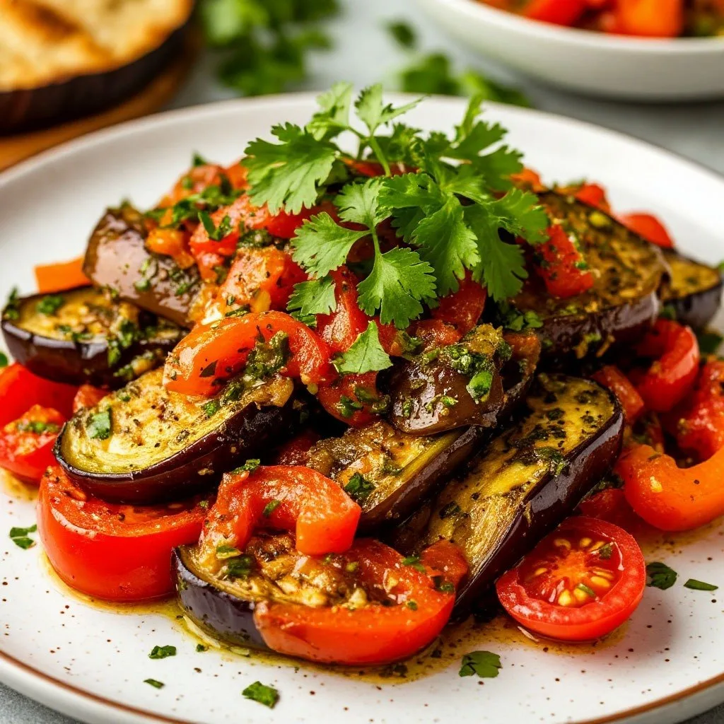 Салат из запечённых овощей в аэрогриле 🥗🔥