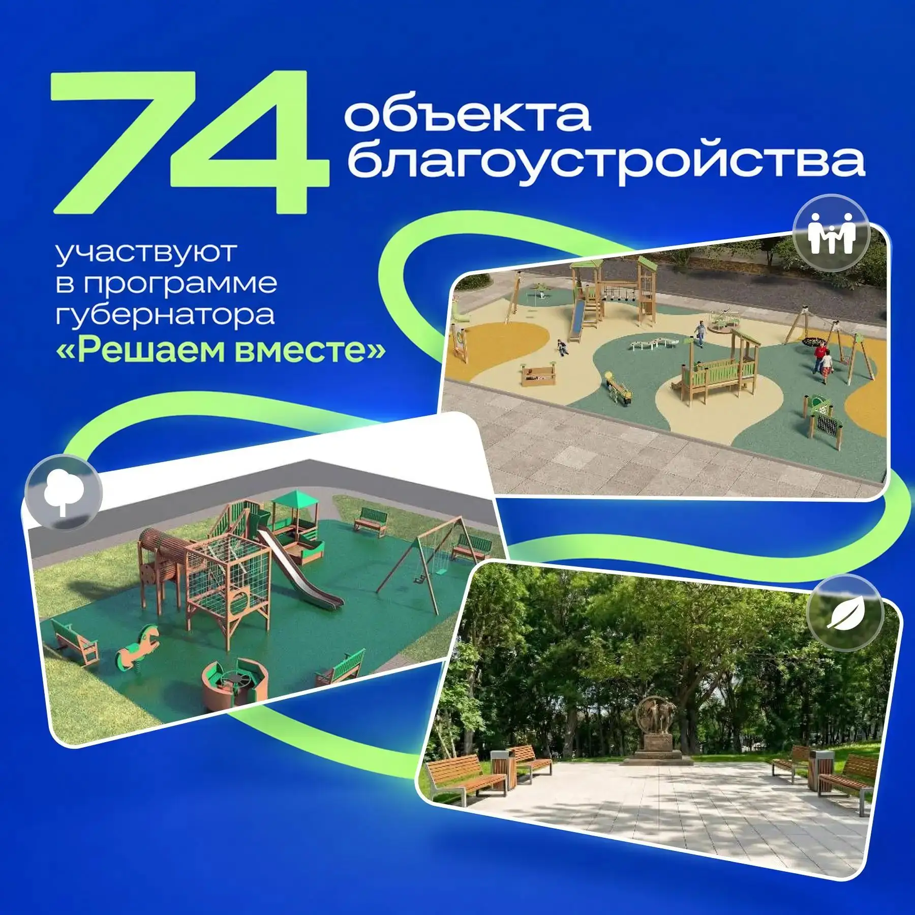 🗳 Как изменятся общественные пространства? Решаем вместе!