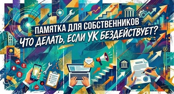 🏢🛠Памятка для собственников: что делать, если управляющая компания бездействует?