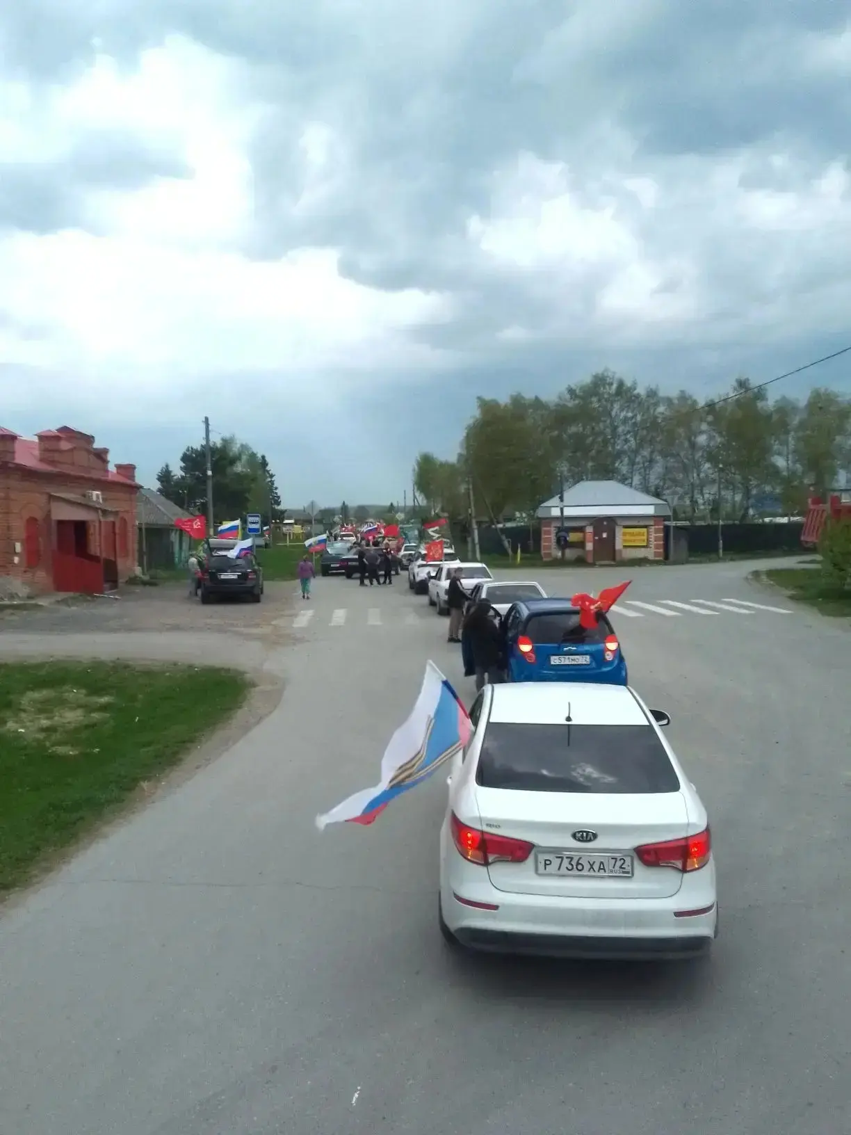 Автопробег по Пышминскому территориальному управлению: единство, традиции и поддержка  Сегодня по на