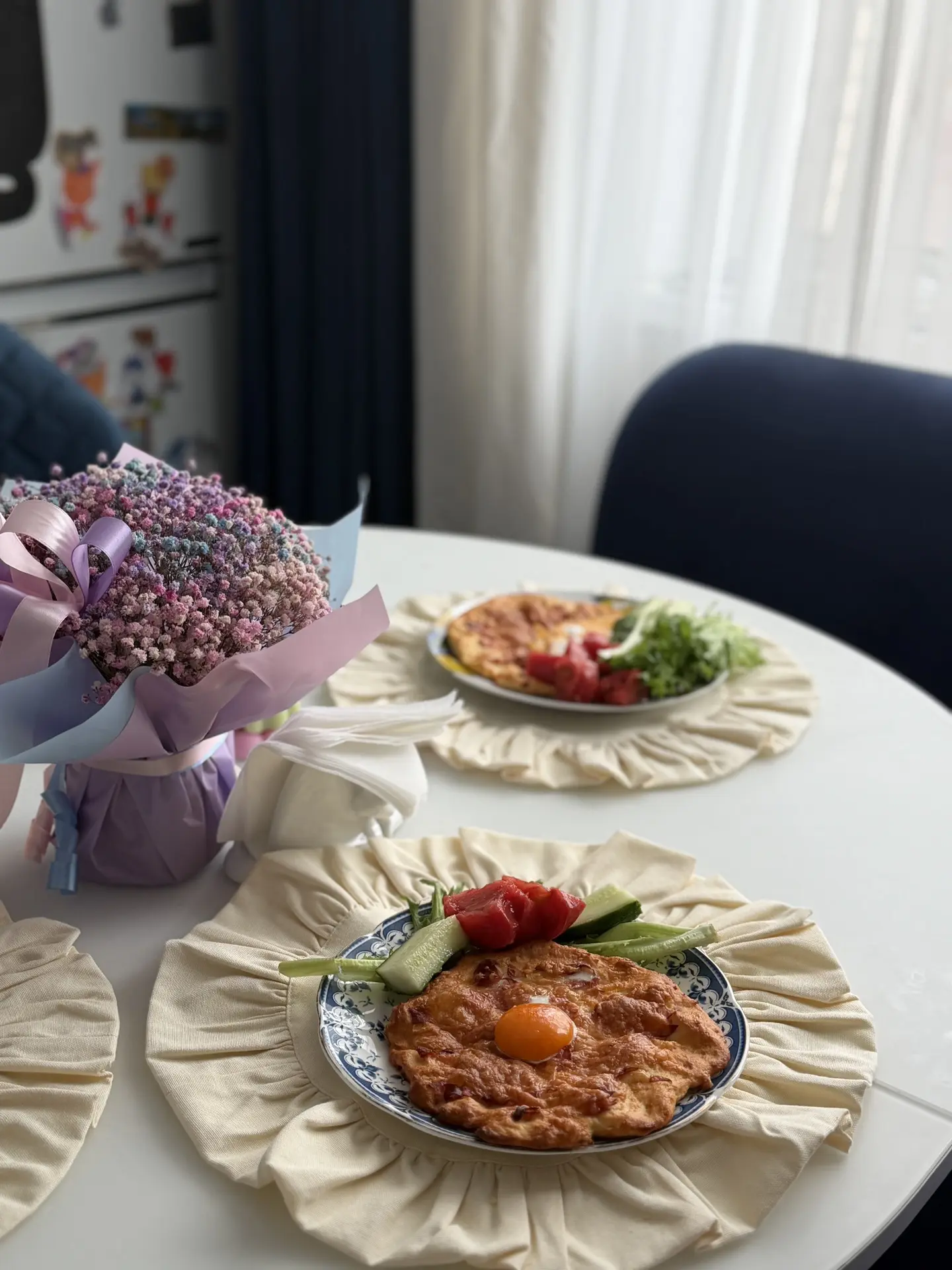 Всем доброе утро! 

Мы уже дома, садимся завтракать. Погода резко испортилась, и стало заметно прохл