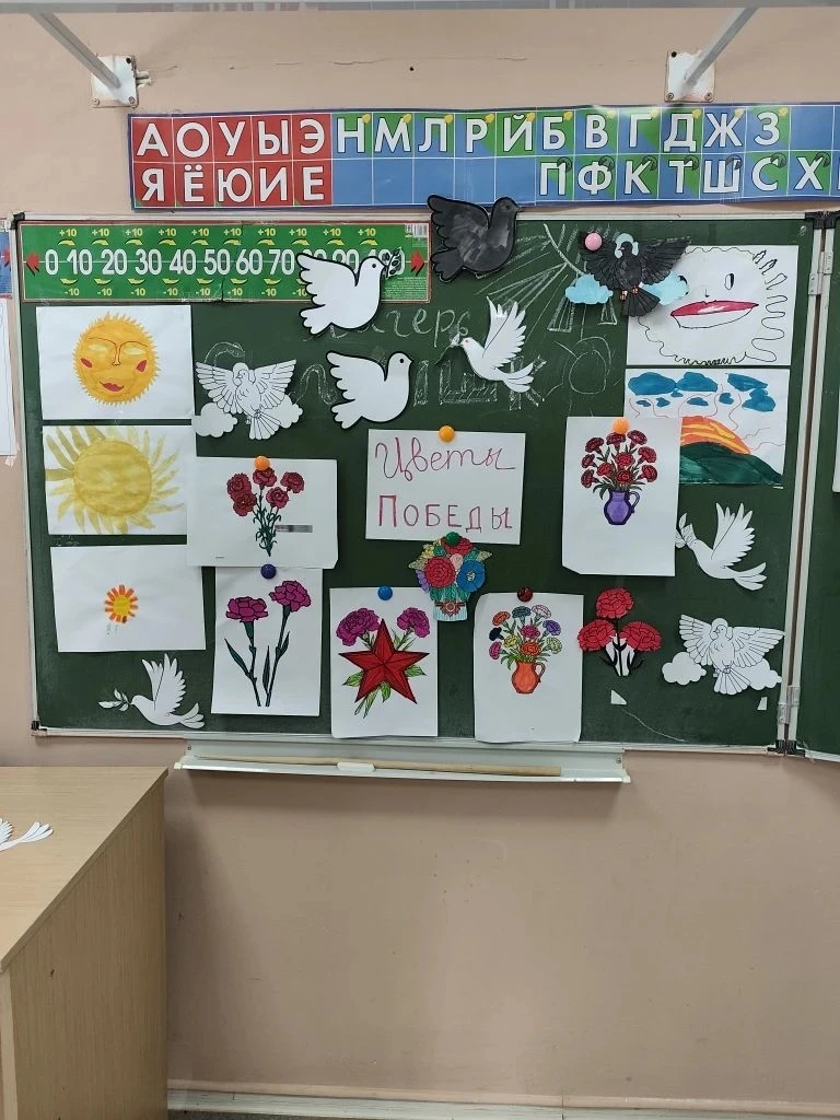 Всероссийский урок Победы  "Цветы Победы".