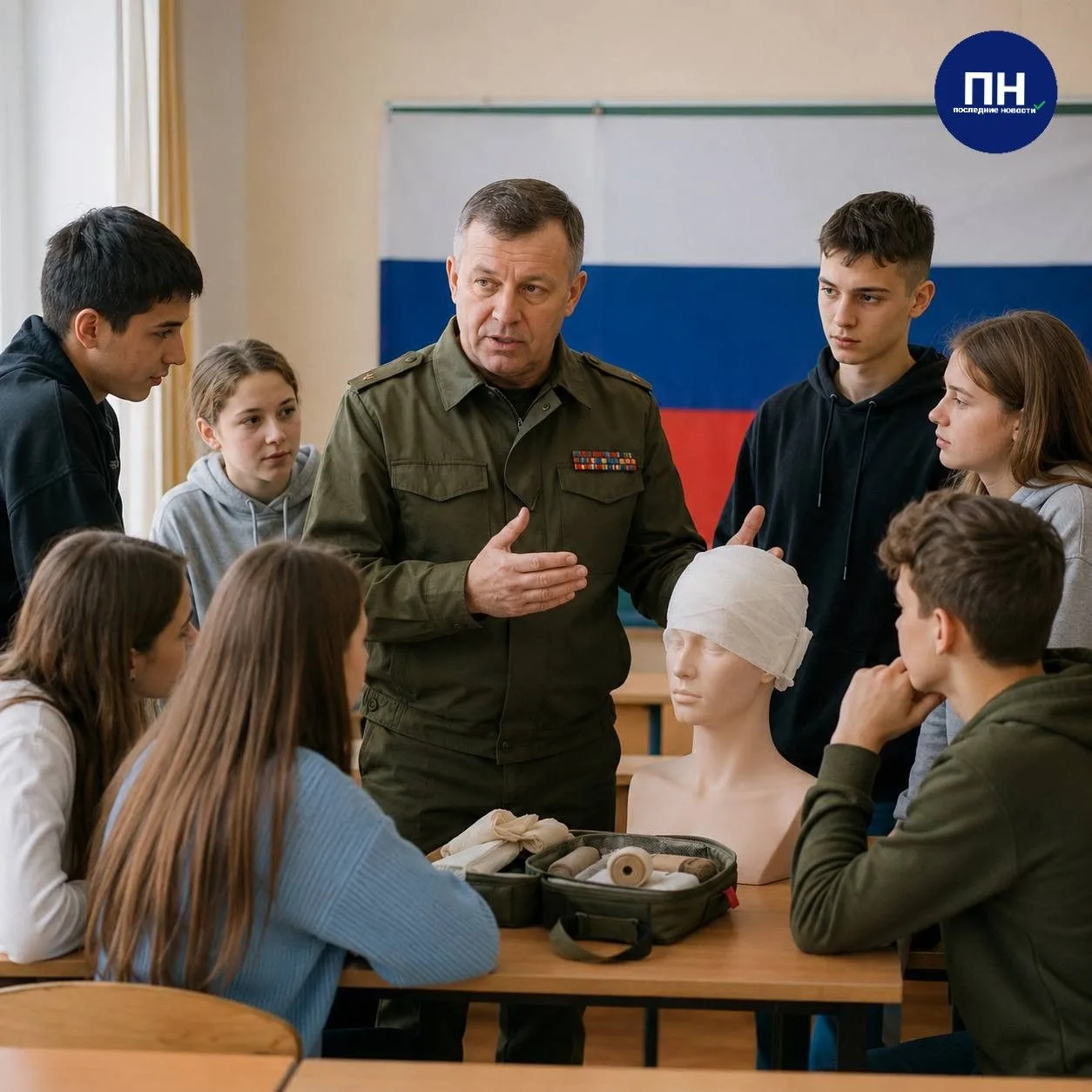 🫡Ветеранов СВО предложили привлечь к патриотическому воспитанию школьников.