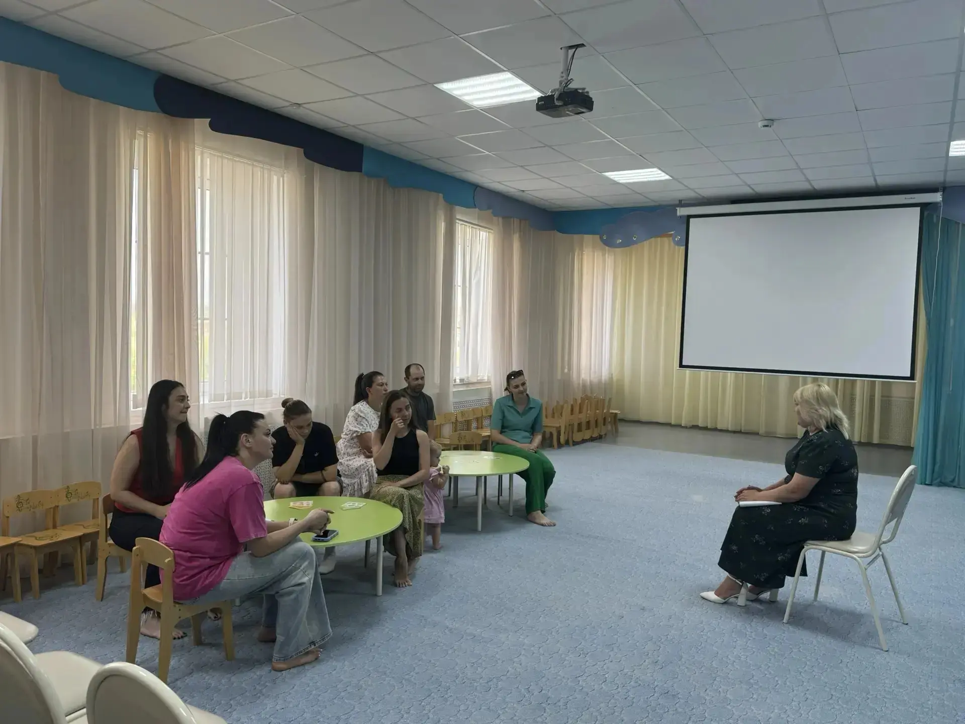 Фундамент доверия: в Детском саду  «Морячок» прошло первое родительское собрание.