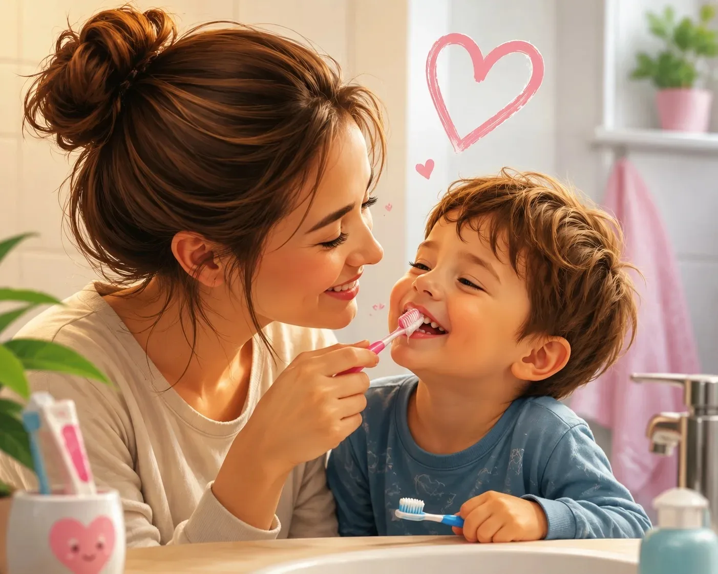 🦷❓Как подружить ребенка с зубной щеткой и не сойти с ума?

Каждый родитель знает эту вечернюю битву