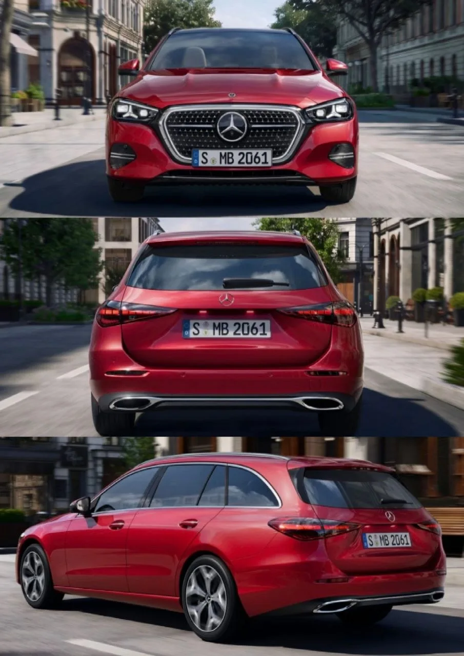 🔥Mercedes-Benz C-класса обновился и получил светящуюся решётку!🔥