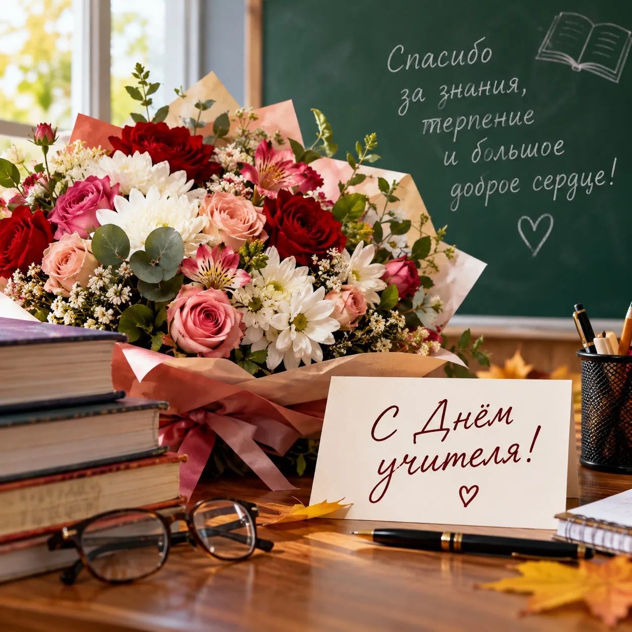 💐 Сегодня отмечается День учителя!