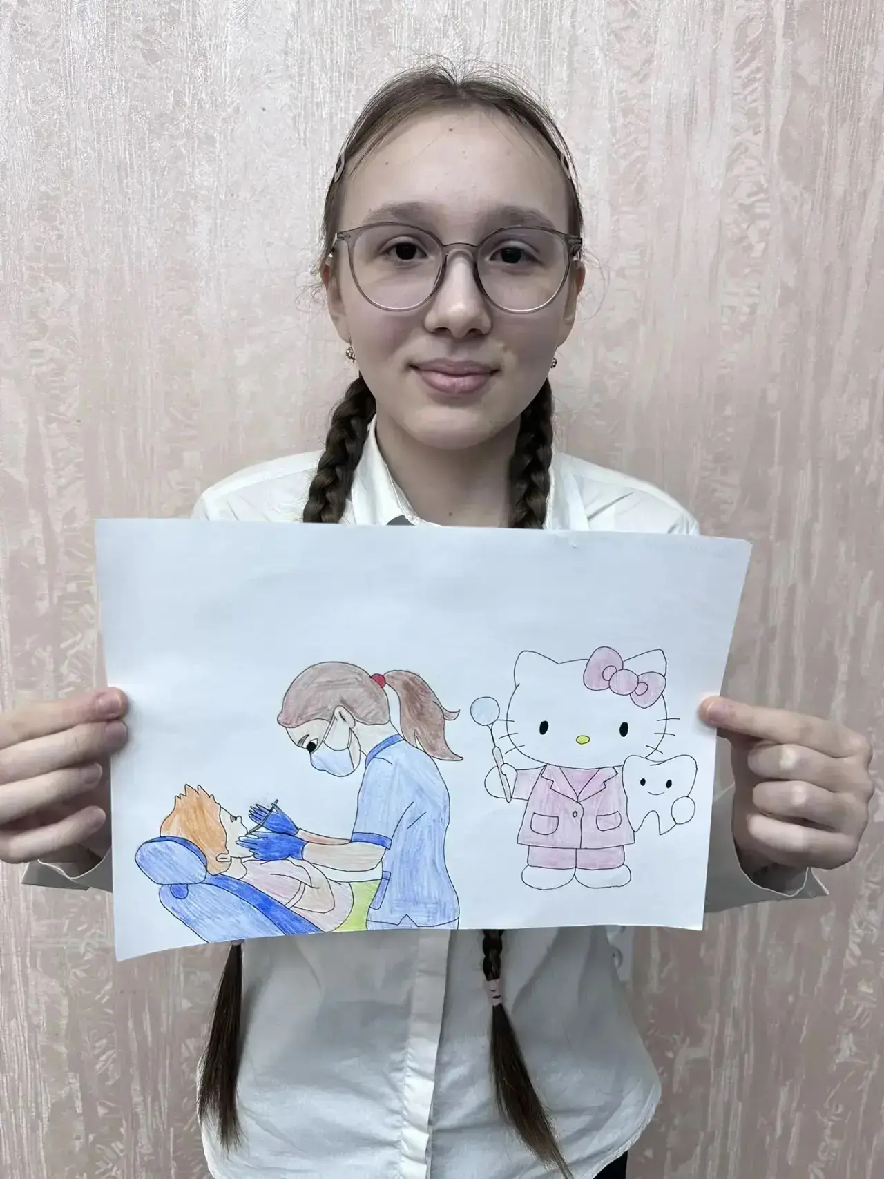 Мир профессий в рисунках шестиклассников 🖌️  В рамках месячника по профориентации ученики 6-х классо