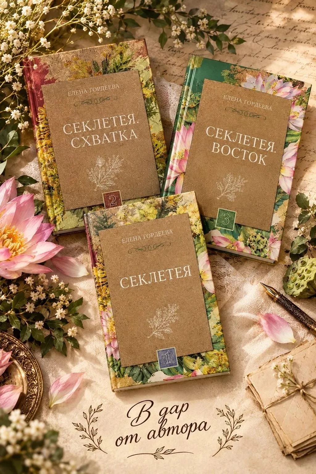 Известная российская писательница Елена Гордеева передала в дар библиотекам МБУК «ВЦБС»...