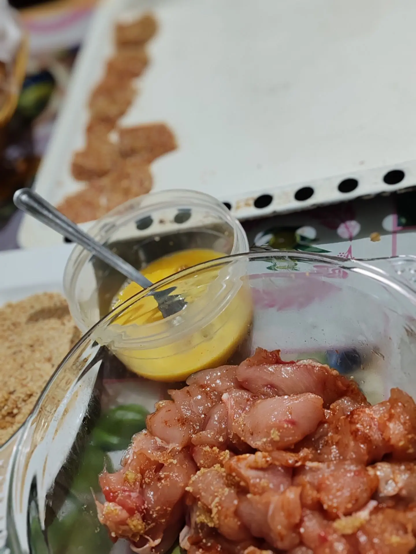 Сегодня наггетсы будут в духовке, полезные, так сказать 🤤