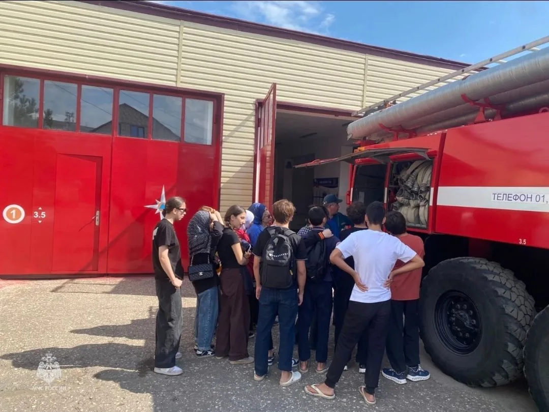 🏫 Пожарная часть глазами школьников