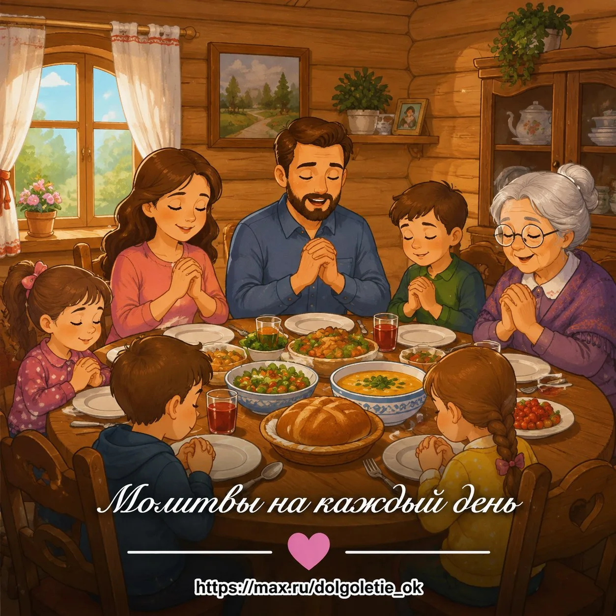 МОЛИТВЫ ПЕРЕД ЕДОЙ