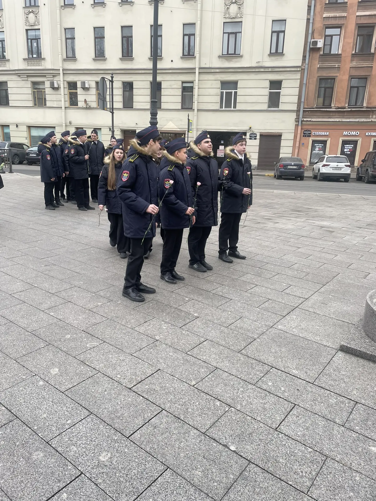 ✨ Экскурсия памяти: кадеты 8-х классов почтили героев прошлого ✨  25 марта для учеников 8-х классов 