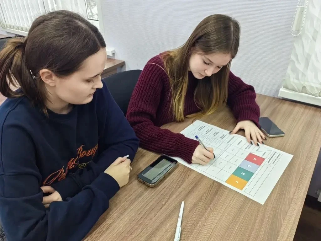 💫ПРОФМИНИМУМ💫 «Нижегородский институт управления»  Учащиеся 10б и 11а классов  участвовали в професс