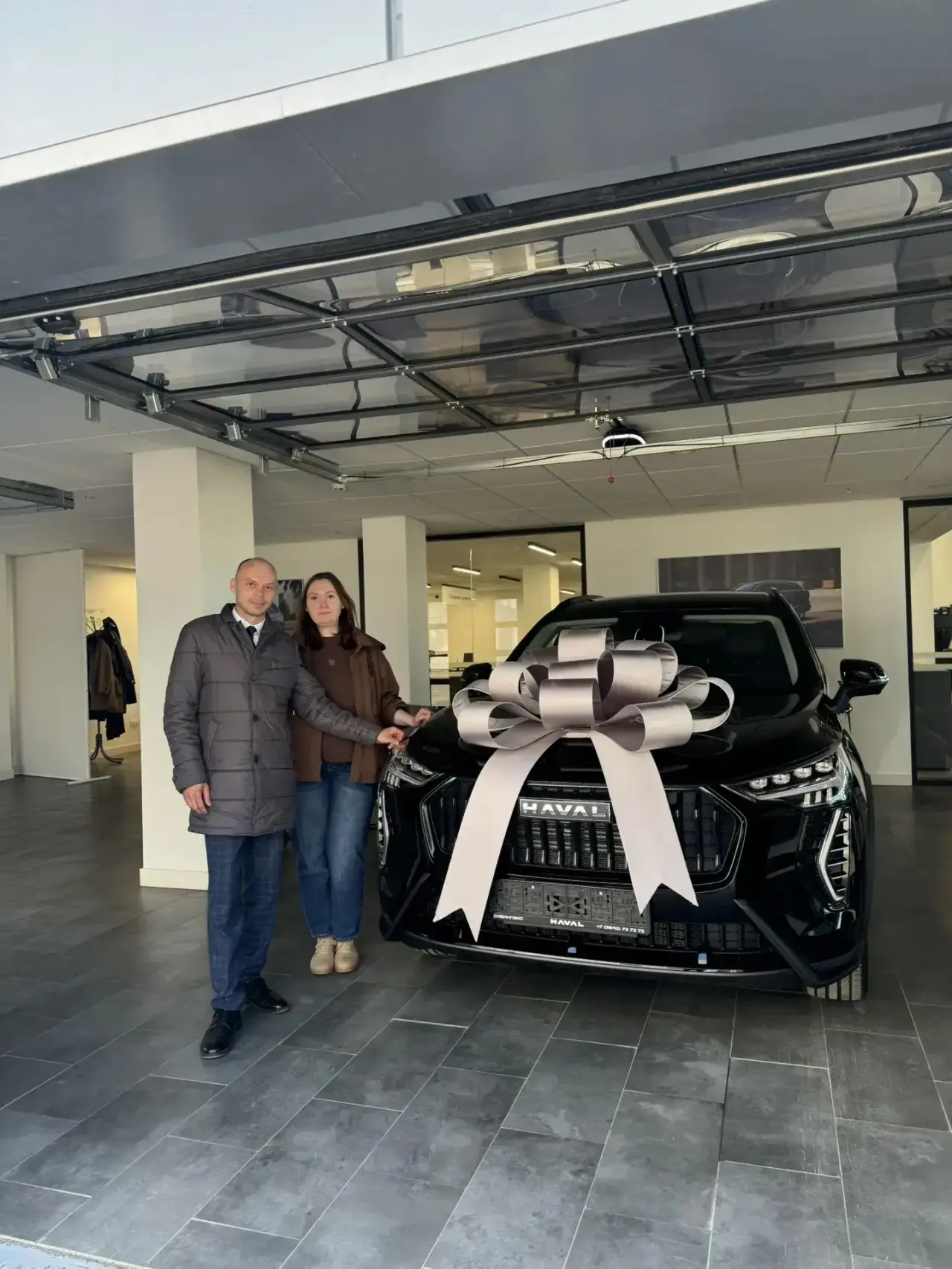 Поздравляем с приобретением нового HAVAL наших дорогих клиентов! Желаем ровных дорог и ...
