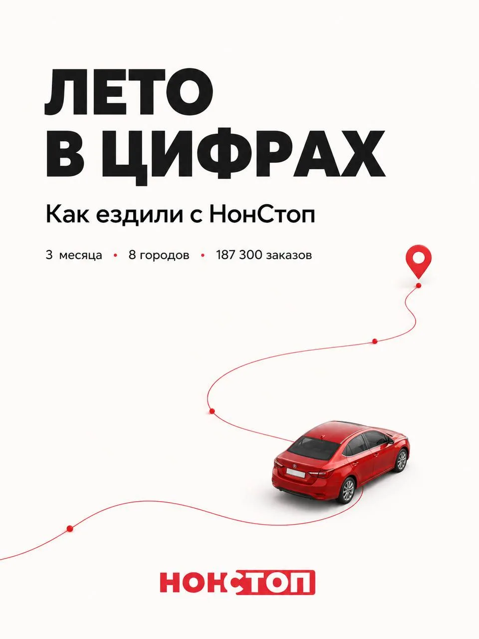 Лето закончилось, а мы собрали его в цифрах ☀️🚗