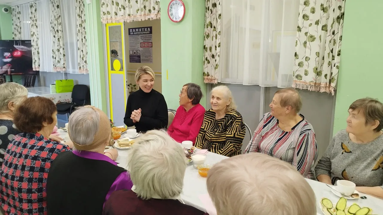 Посетила Корсаковский пансионат для пожилых граждан и инвалидов. Учреждение работает в современном з