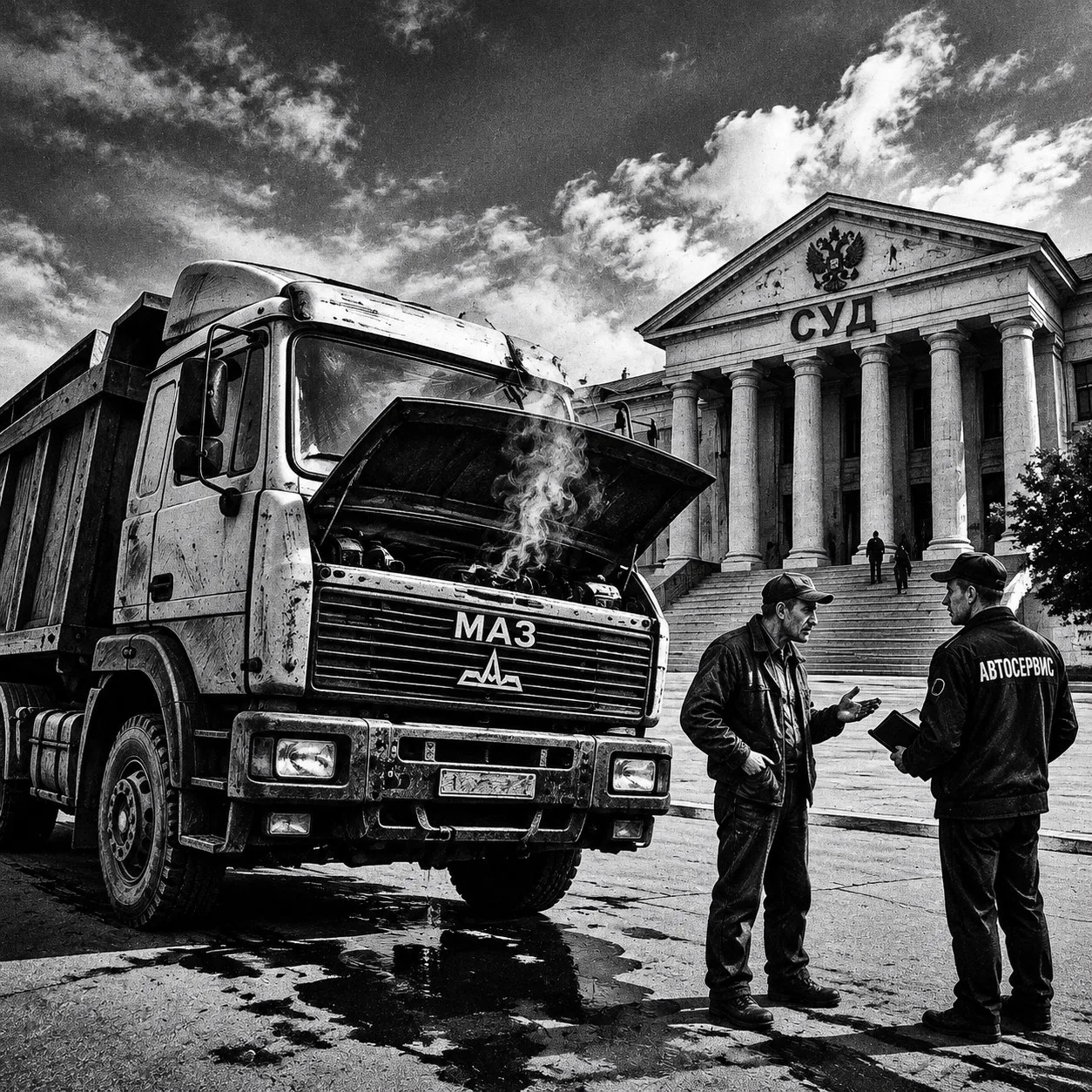 Владелица грузовика отсудила 344 тыс руб за сломанный в автосервисе двигатель