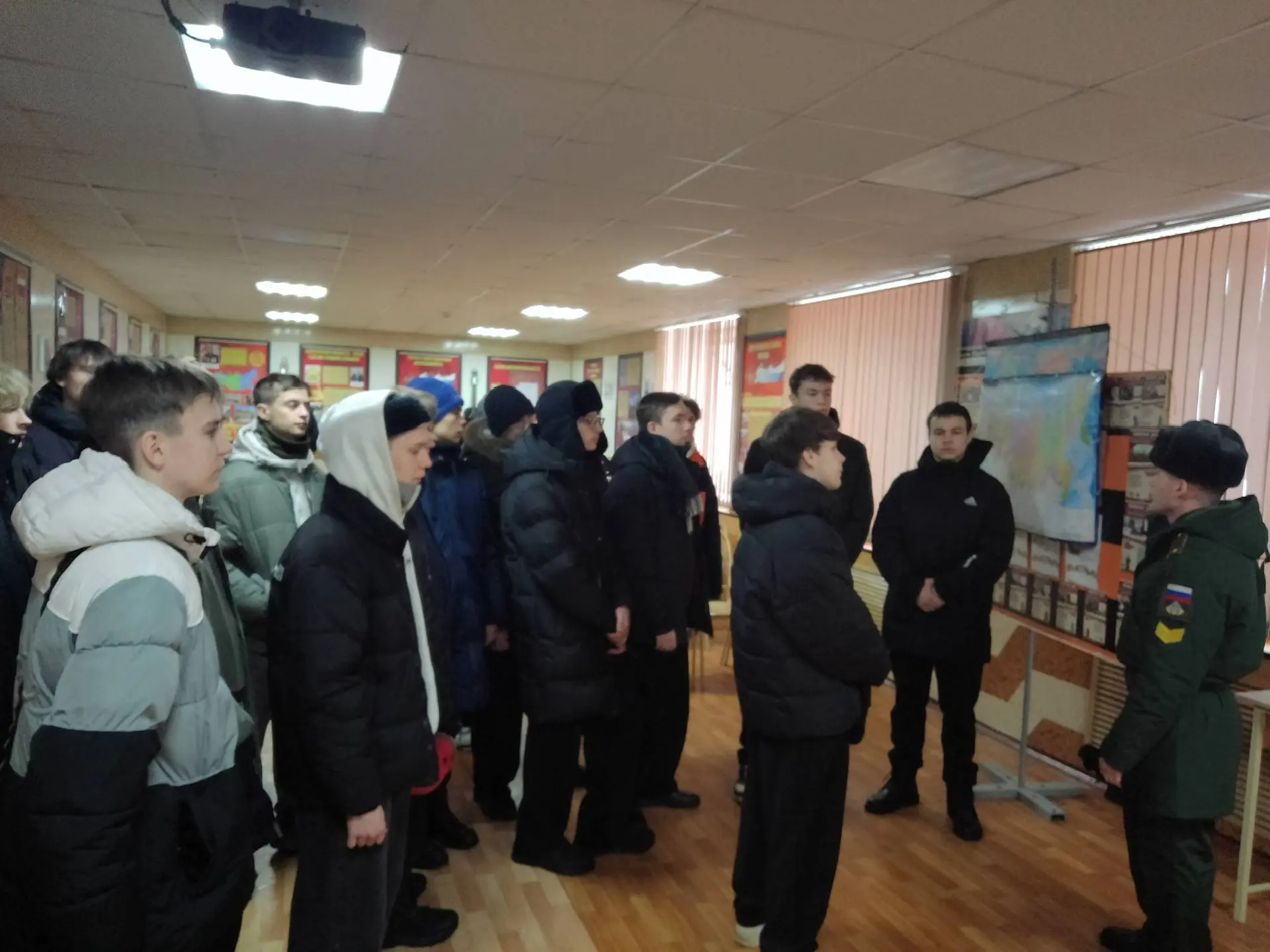 📢 Военно-профессиональная ориентация на базе Пензенского Артиллерийского Инженерного Института.  На 