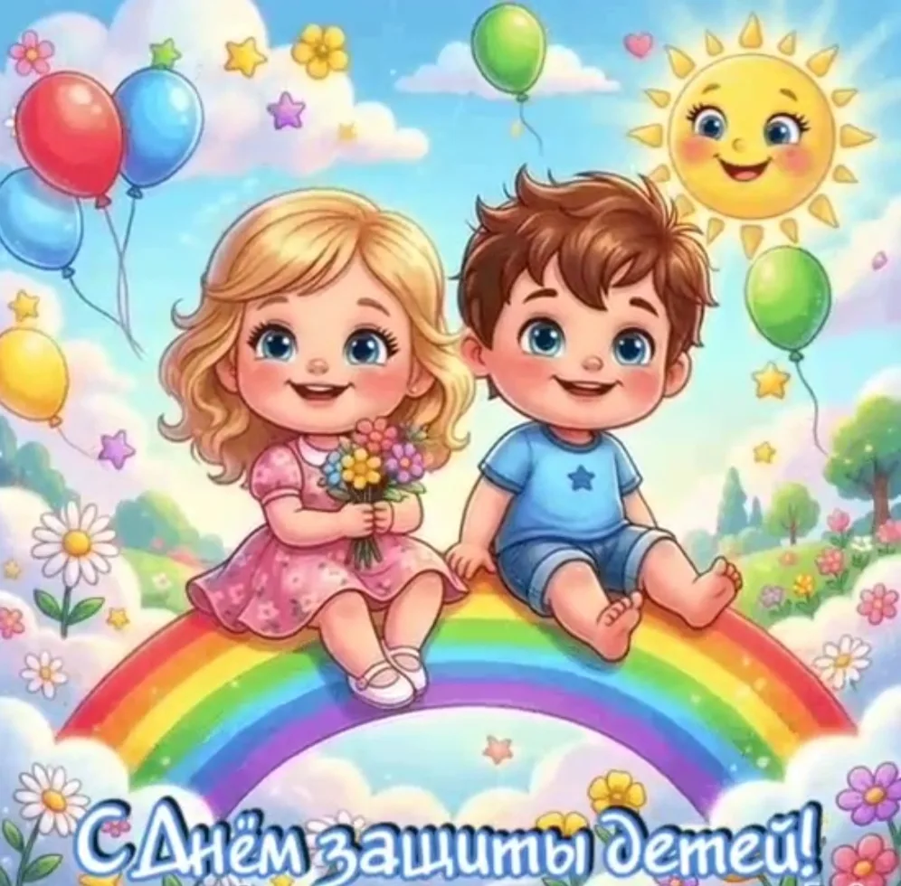 1 июня — волшебный день: День защиты детей! ✨