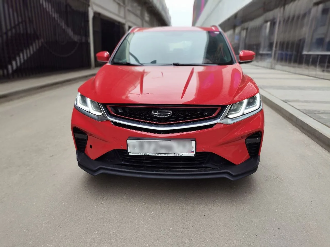 #Geely #Coolray 1 поколение 2022