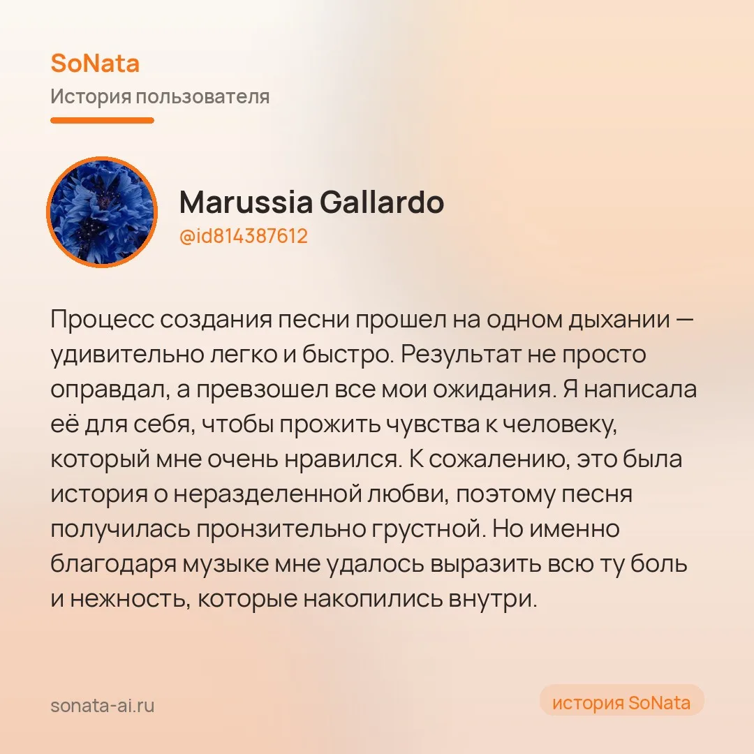 История пользователя SoNata — Marussia Gallardo