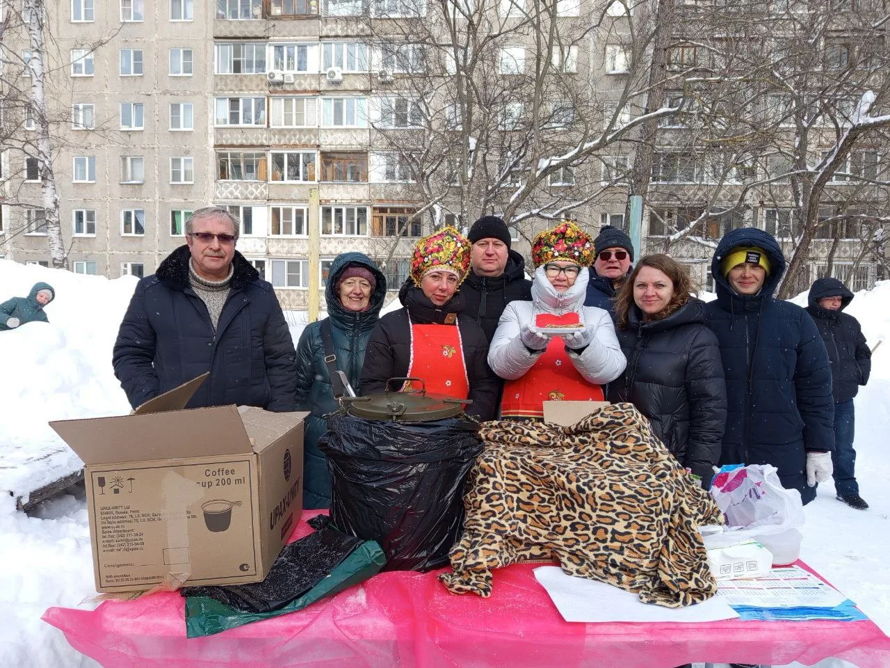 На улице Фруктовая прошёл весёлый праздник Масленицы! 🎉 Домоуправляющая компания Нижегородского райо
