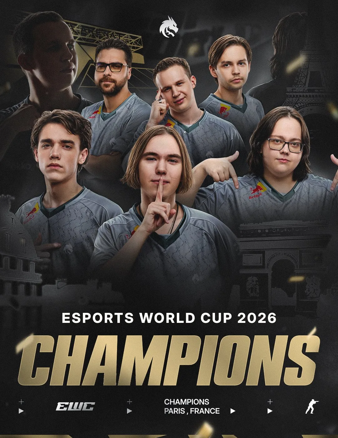 🇷🇺🏆 Два трофея за сутки: Team Spirit выиграла Кубок мира по CS 2 в Париже