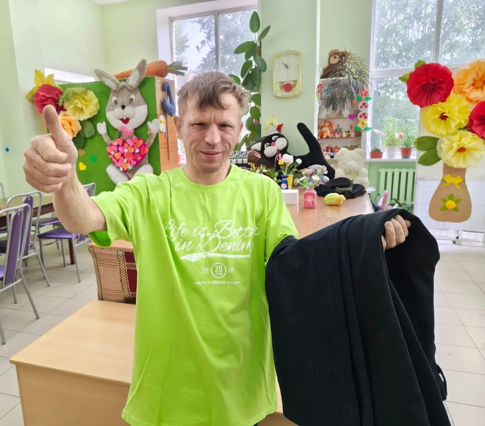 🧵👖В кабинете инструктора по труду Ирины Ивановны Рюминой, проживающие получают не тол...