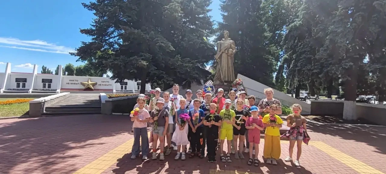 22 июня — День памяти и скорби в лагере «Дружный» был посвящён сохранению исторической памяти о геро