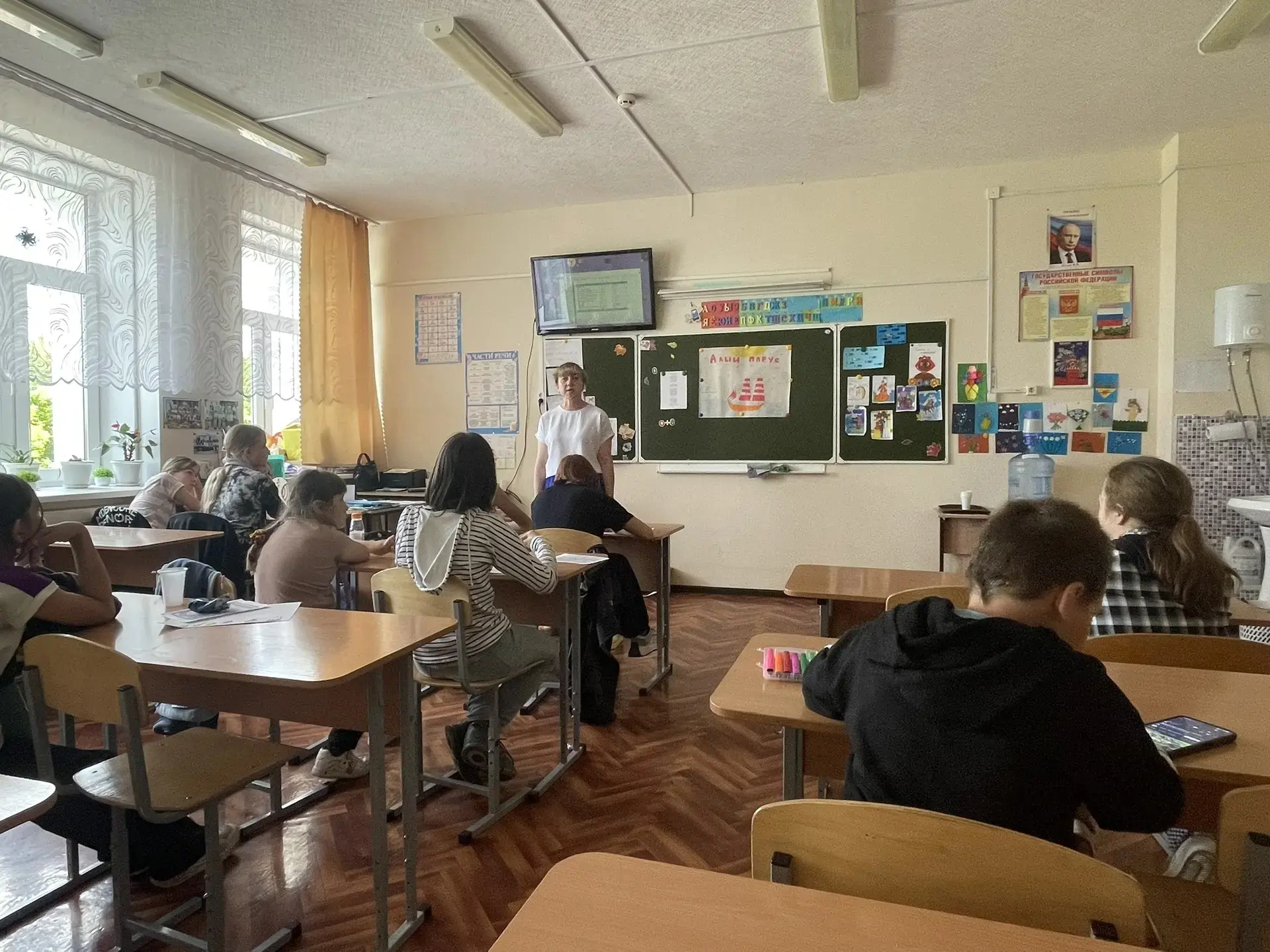 ❗В рамках акции "Внимание - дети! "  отрядные группы с профилактической беседой посетила ответственн