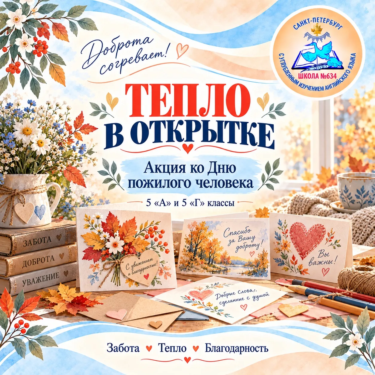 💌 «Тепло в открытке»: когда добрые слова становятся маленьким чудом