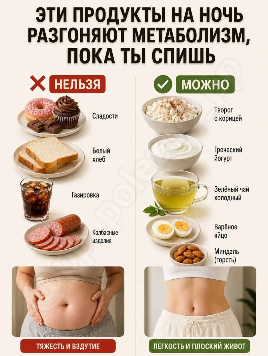 Правильное питание вечером🍽
