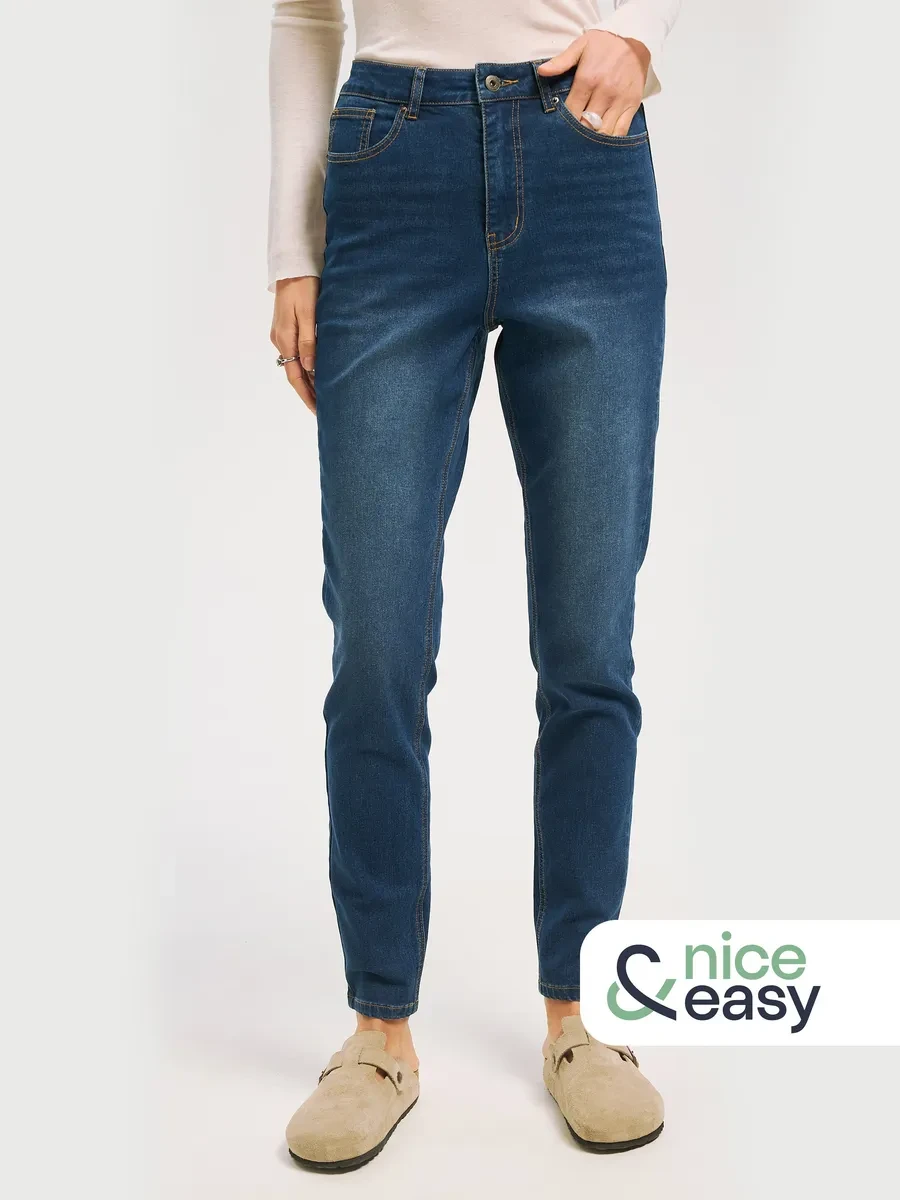 ⚡️ Женские джинсы Skinny средней посадки, nice & easy