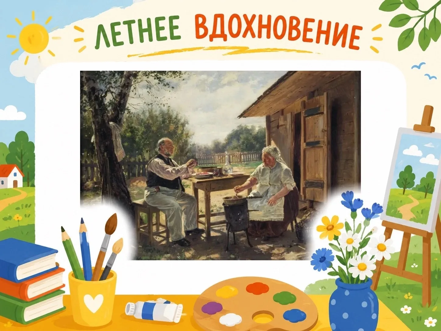 ЛЕТНЕЕ ВДОХНОВЕНИЕ 🎨